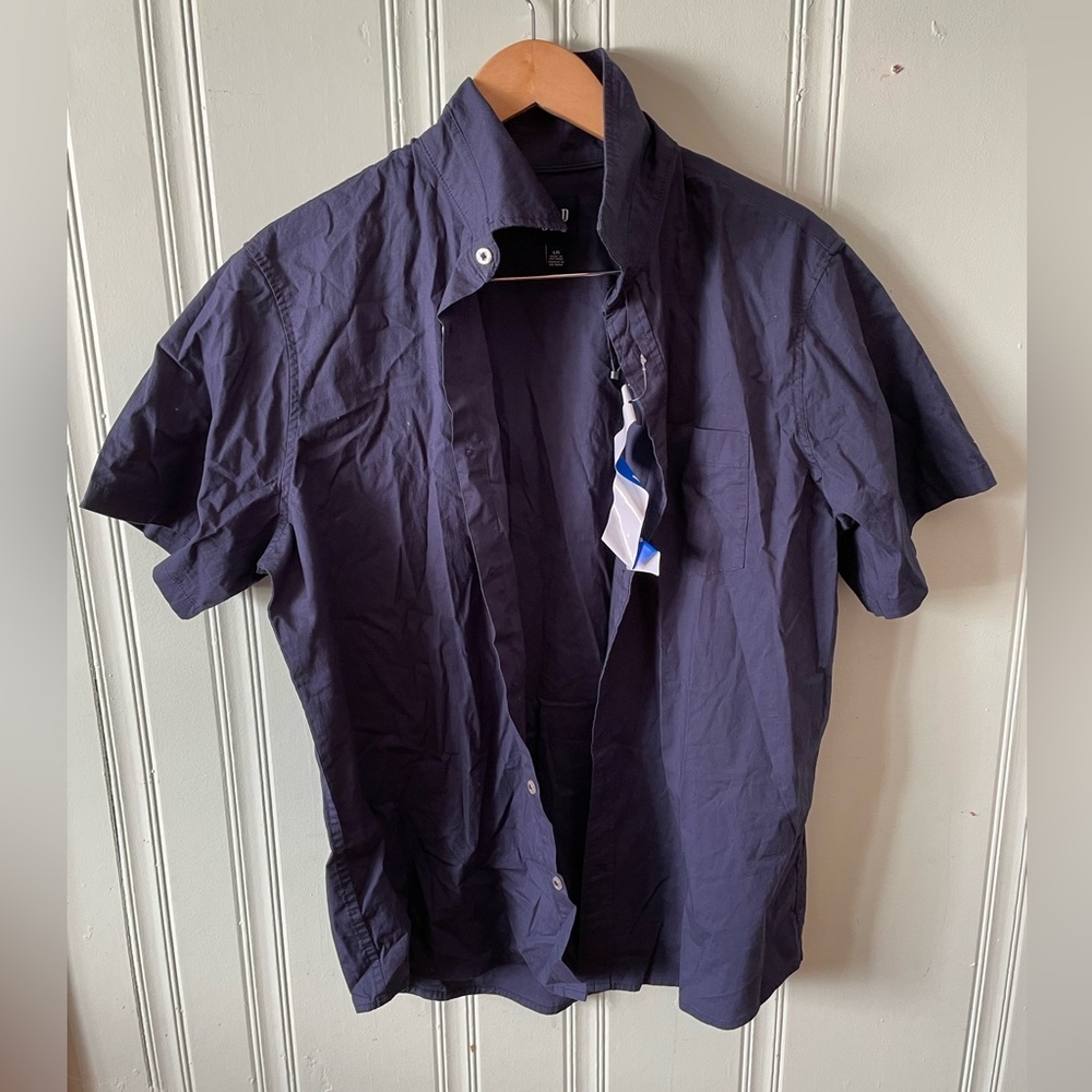 🔊 GAP | NEW Short Sleeve Button Up